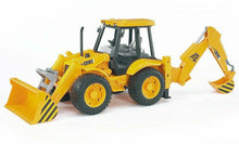 Carica l'immagine nel visualizzatore di Gallery, BRUDER JCB 4CX Escavatore 02428