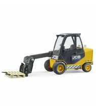 Carica l'immagine nel visualizzatore di Gallery, BRUDER JCB muletto con pallet 02512