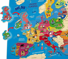 Carica l'immagine nel visualizzatore di Gallery, FATTO DI LEGNO Scopri l'Europa Puzzle Ed. Teorema gioco in legno educativo 40461