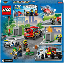 Carica l'immagine nel visualizzatore di Gallery, LEGO City Soccorso antincendio e inseguimento della polizia 60319
