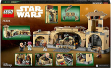 Carica l'immagine nel visualizzatore di Gallery, LEGO STAR WARS La Sala del Trono di Boba Fett 75326