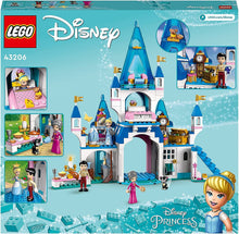 Carica l'immagine nel visualizzatore di Gallery, LEGO DISNEY Il Castello di Cenerentola e del Principe Azzurro 43206