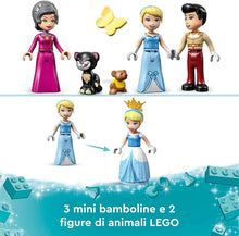 Carica l'immagine nel visualizzatore di Gallery, LEGO DISNEY Il Castello di Cenerentola e del Principe Azzurro 43206