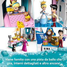 Carica l'immagine nel visualizzatore di Gallery, LEGO DISNEY Il Castello di Cenerentola e del Principe Azzurro 43206