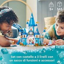 Carica l'immagine nel visualizzatore di Gallery, LEGO DISNEY Il Castello di Cenerentola e del Principe Azzurro 43206