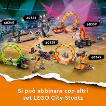 Carica l'immagine nel visualizzatore di Gallery, LEGO CITY Stunt Sfida Acrobatica KO 60341