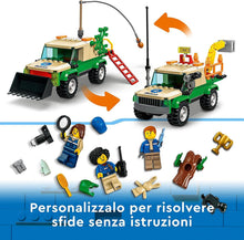 Carica l'immagine nel visualizzatore di Gallery, LEGO CITY Missioni di Salvataggio Animale 60353