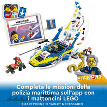 Carica l'immagine nel visualizzatore di Gallery, LEGO CITY Missioni Investigative della Polizia Marittima 60355