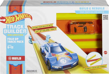 Carica l'immagine nel visualizzatore di Gallery, HOT WHEELS Playset Track Builder Pista Richiudibile con Macchinina GLC91
