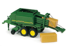 Carica l'immagine nel visualizzatore di Gallery, BRUDER Rimorchio pressaballe John Deere 02017