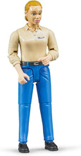 Carica l'immagine nel visualizzatore di Gallery, BRUDER Donna, pelle chiara, con blue jeans 60408