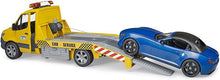 Carica l'immagine nel visualizzatore di Gallery, BRUDER MB Sprinter Trasporto BRUDER Roadster con luci e suono 02675