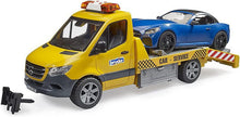 Carica l'immagine nel visualizzatore di Gallery, BRUDER MB Sprinter Trasporto BRUDER Roadster con luci e suono 02675