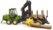 Carica l'immagine nel visualizzatore di Gallery, BRUDER Trattore John Deere 1210E 02133