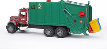 Carica l'immagine nel visualizzatore di Gallery, BRUDER MACK Granite trasporto rifiuti (verde) 02812