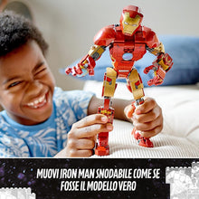 Carica l'immagine nel visualizzatore di Gallery, LEGO MARVEL Personaggio di Iron Man 76206