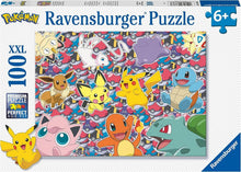 Carica l'immagine nel visualizzatore di Gallery, RAVENSBURGER PUZZLE 100pz XXL Pokemon - Pronti a Combattere! 13338