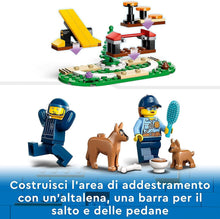 Carica l'immagine nel visualizzatore di Gallery, LEGO CITY Addestramento cinofilo mobile 60369