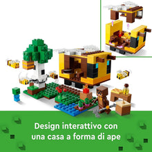 Carica l'immagine nel visualizzatore di Gallery, LEGO MINECRAFT Il cottage dell’ape 21241