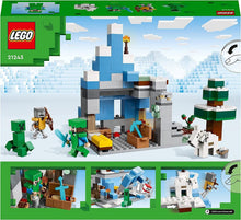 Carica l'immagine nel visualizzatore di Gallery, LEGO MINECRAFT I picchi ghiacciati 21243