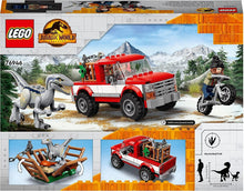 Carica l'immagine nel visualizzatore di Gallery, LEGO JURASSIC WORLD La cattura dei Velociraptor Blue e Beta 76946