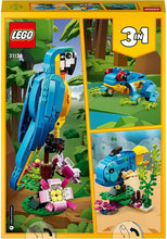 Carica l'immagine nel visualizzatore di Gallery, LEGO CREATOR Pappagallo esotico 31136
