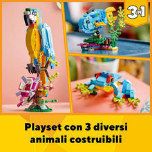 Carica l'immagine nel visualizzatore di Gallery, LEGO CREATOR Pappagallo esotico 31136