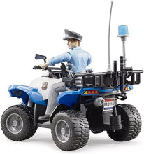 Carica l'immagine nel visualizzatore di Gallery, BRUDER Quad Polizia con Poliziotta e accessori 63010