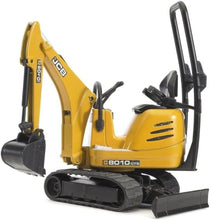 Carica l'immagine nel visualizzatore di Gallery, BRUDER JCB Micro escavatore 8010 CTS 62003