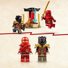 Carica l'immagine nel visualizzatore di Gallery, LEGO NINJAGO Battaglia su auto e moto di Kai e Ras 71789
