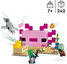 Carica l'immagine nel visualizzatore di Gallery, LEGO MINECRAFT La casa dell'Axolotl 21247