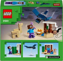 Carica l'immagine nel visualizzatore di Gallery, LEGO MINECRAFT Spedizione di Steve nel deserto 21251