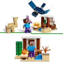 Carica l'immagine nel visualizzatore di Gallery, LEGO MINECRAFT Spedizione di Steve nel deserto 21251