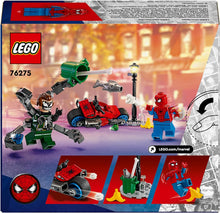Carica l'immagine nel visualizzatore di Gallery, LEGO MARVEL Inseguimento sulla moto: Spider-Man vs. Doc Ock 76275