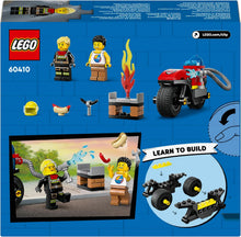 Carica l'immagine nel visualizzatore di Gallery, LEGO CITY Motocicletta dei pompieri 60410