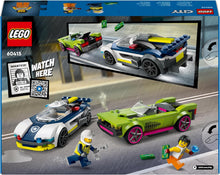 Carica l'immagine nel visualizzatore di Gallery, LEGO CITY Inseguimento della macchina da corsa 60415