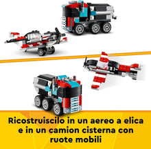 Carica l'immagine nel visualizzatore di Gallery, LEGO CREATOR Autocarro con elicottero 31146