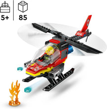 Carica l'immagine nel visualizzatore di Gallery, LEGO CITY Elicottero dei pompieri 60411