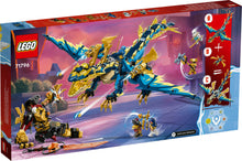Carica l'immagine nel visualizzatore di Gallery, LEGO NINJAGO Dragone elementare vs. Mech dell’Imperatrice 71796