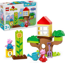 Carica l'immagine nel visualizzatore di Gallery, LEGO DUPLO Il giardino e la casa sull’albero di Peppa Pig 10431