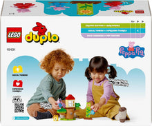 Carica l'immagine nel visualizzatore di Gallery, LEGO DUPLO Il giardino e la casa sull’albero di Peppa Pig 10431