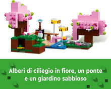 Carica l'immagine nel visualizzatore di Gallery, LEGO MINECRAFT Il giardino del ciliegio in fiore 21260