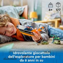 Carica l'immagine nel visualizzatore di Gallery, LEGO CITY Idrovolante dell’Esploratore della giungla 60425