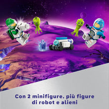Carica l'immagine nel visualizzatore di Gallery, LEGO CITY Rover esploratore spaziale e vita aliena 60431