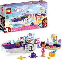 Carica l'immagine nel visualizzatore di Gallery, LEGO GABBY'S DOLLHOUSE La nave del benessere di Gabby e Siregatta 10786