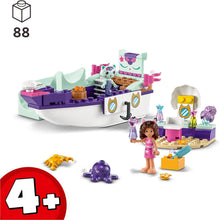 Carica l'immagine nel visualizzatore di Gallery, LEGO GABBY'S DOLLHOUSE La nave del benessere di Gabby e Siregatta 10786