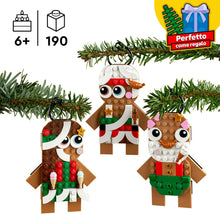 Carica l'immagine nel visualizzatore di Gallery, LEGO Ornamenti di pan di zenzero 40642