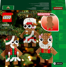 Carica l'immagine nel visualizzatore di Gallery, LEGO Ornamenti di pan di zenzero 40642