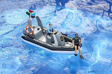Carica l'immagine nel visualizzatore di Gallery, BRUDER Gommone polizia con sommozzatore e accessori 62733
