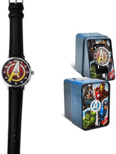 Carica l'immagine nel visualizzatore di Gallery, OROLOGIO DA POLSO ANALOGICO Marvel con Scatola Box Metallo - Kids MV15786